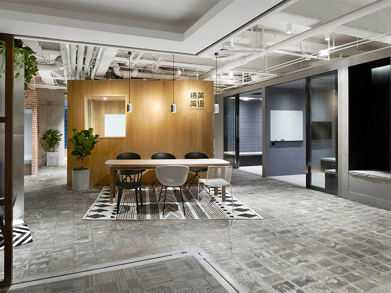 杭州精英英語培訓機構裝修設計案例