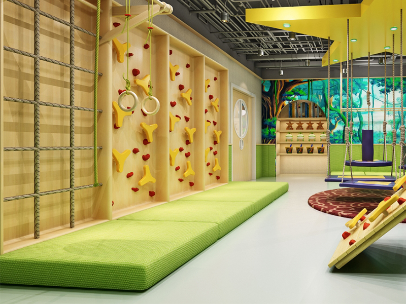 感統訓練營托兒所裝修設計案例
