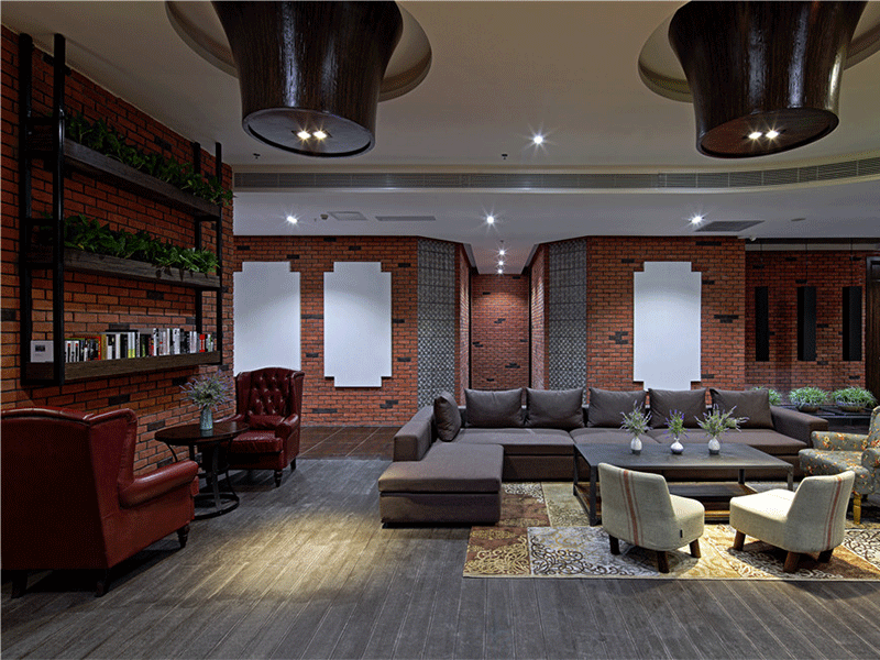 民國風辦公室裝修時設計案例