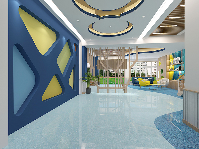 杭州1300方幼兒園裝修設計案例