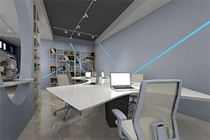 100方小型辦公室裝修設(shè)計(jì)全景案例