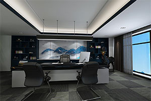 600方互聯(lián)網(wǎng)公司辦公室裝修設(shè)計(jì)全景圖