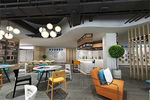 580現(xiàn)代創(chuàng)意辦公室裝修設(shè)計(jì)案例