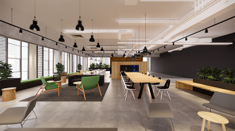 商務樓辦公室裝修：塑造專業形象，激發工作潛