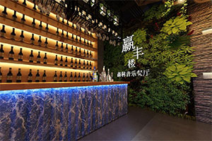森林音樂主題餐廳裝修設(shè)計全景案例