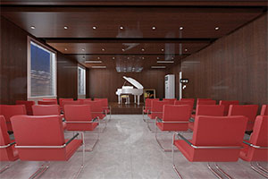 愛琴海鋼琴培訓(xùn)中心裝修設(shè)計(jì)全景圖