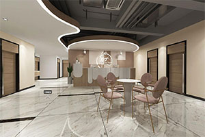 愛尚舞培訓機構裝修設計全景圖