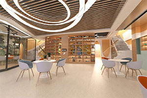 現(xiàn)代簡約托兒所裝修設(shè)計全景